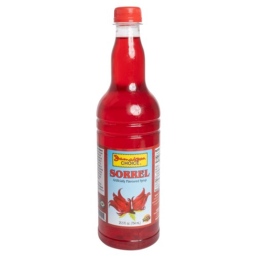 Jamaican Choice Sorrel Syrup, 25.5 fl oz