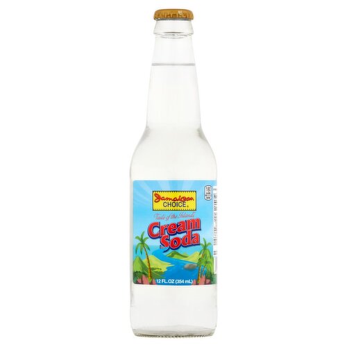 Jamaican Choice Cream Soda, 12 fl oz