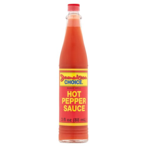 Jamaican Choice Hot Pepper Sauce, 3 fl oz