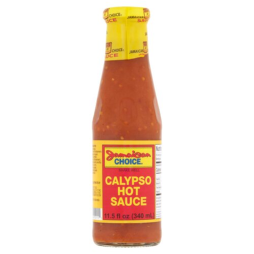 Jamaican Choice Calypso Hot Sauce, 11.5 fl oz