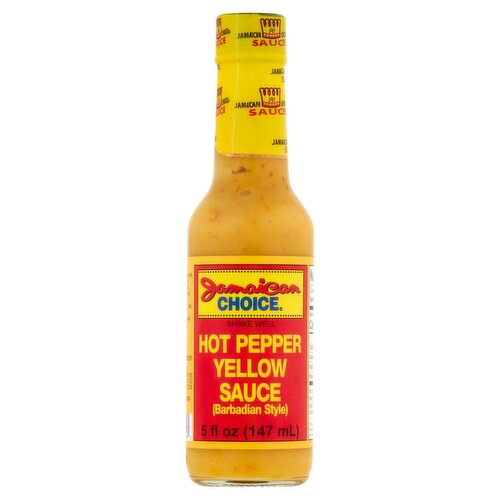 Jamaican Choice (Barbadian Style) Hot Pepper Yellow Sauce, 5 fl oz