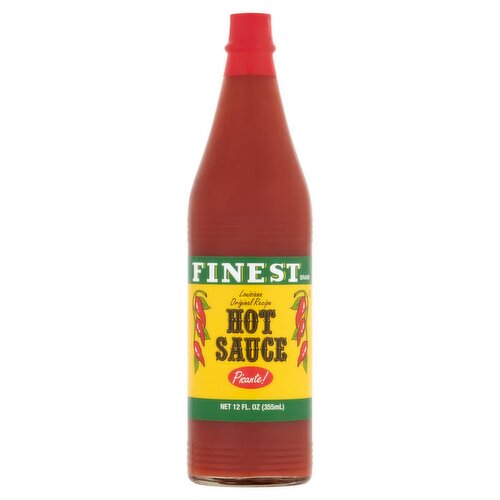 Finest Louisiana Original Recipe Hot Sauce, 12 fl oz