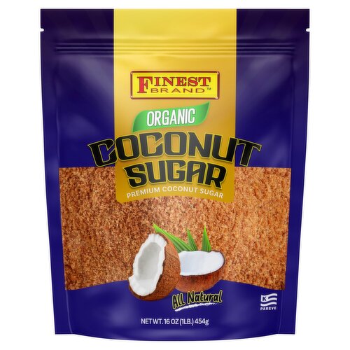 Finest Brand Organic Coconut Sugar, 16 oz