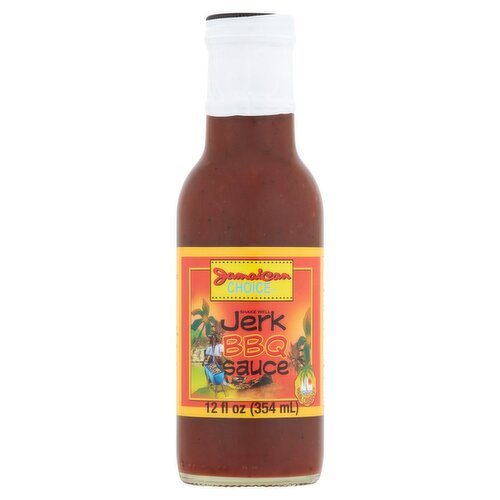 Jamaican Choice Jerk BBQ Sauce, 12 fl oz