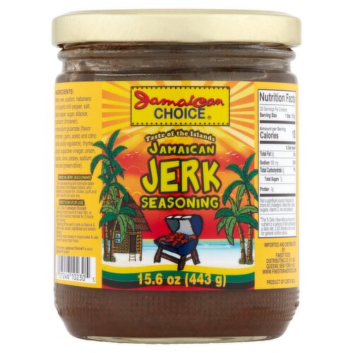 Jamaican Choice Jamaican Jerk Seasoning, 15.6 oz