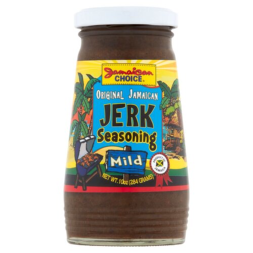 Jamaican Choice Mild Original Jamaican Jerk Seasoning, 10 oz