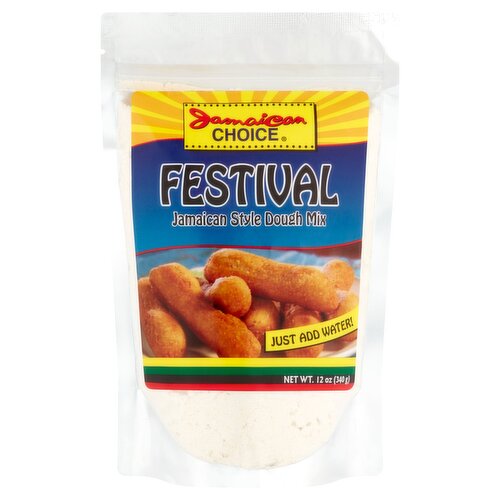 Jamaican Choice Festival Jamaican Style Dough Mix, 12 oz