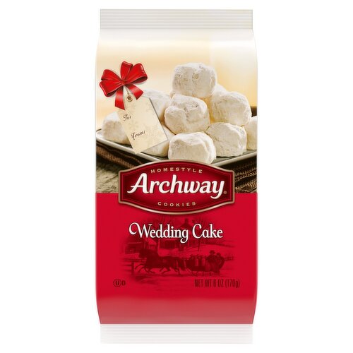 Archway Wedding Cake Homestyle Cookies, 6 oz