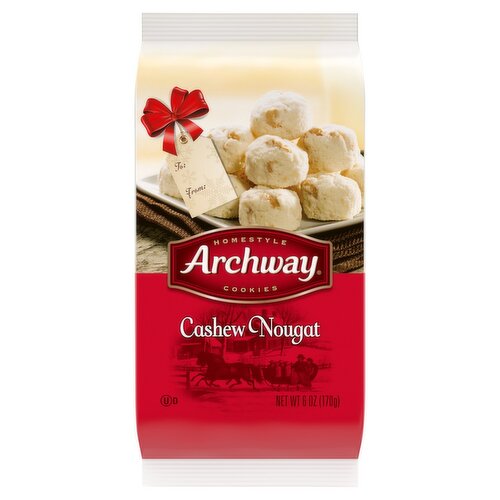 Archway Cashew Nougat Homestyle Cookies, 6 oz