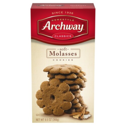 Archway Classics Homestyle Soft Molasses Cookies, 9.5 oz