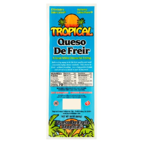 Tropical Fresh White Cheese for Frying, 30 oz