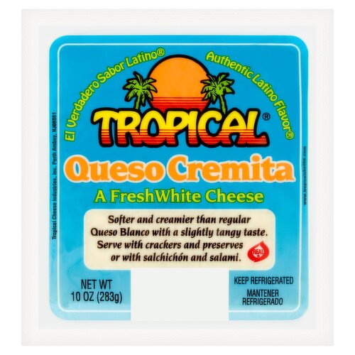 Tropical Queso Cremita Fresh White Cheese, 10 oz