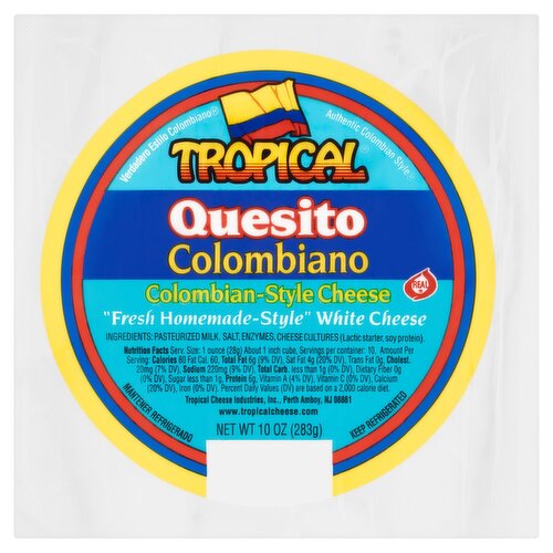 Tropical Colombian-Style Cheese, 10 oz