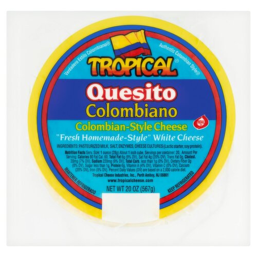 Tropical Colombian-Style Cheese, 20 oz