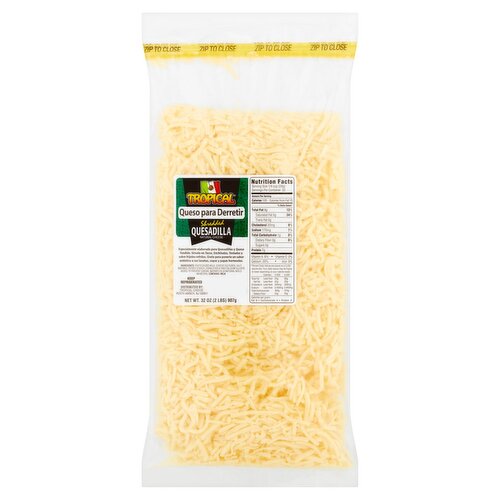 Tropical Shredded Quesadilla Natural Cheese, 32 oz