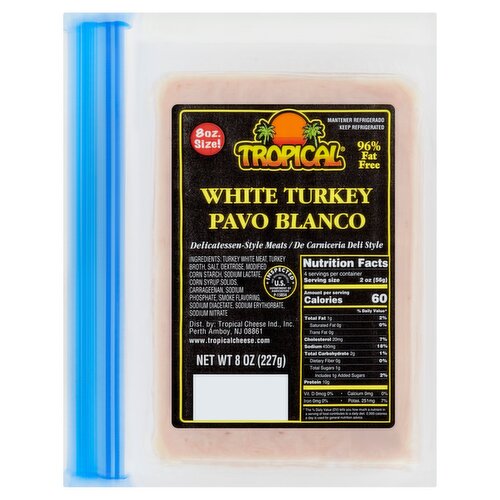 Tropical White Turkey, 8 oz