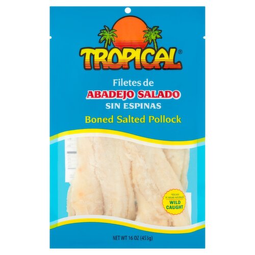 Tropical Boned Salted Pollock, 16 oz