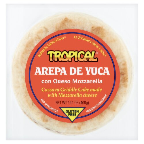 Tropical Arepa de Yuca, Cassava Griddle Cake, 14.1 oz