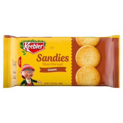 Keebler Sandies Classic Shortbread Cookies, 11.2 oz