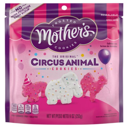 Mother's The Original Circus Animal Frosted Cookies, 9 oz