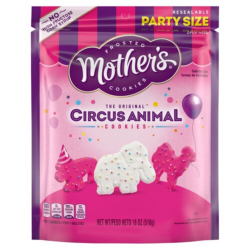 Mother's The Original Circus Animal Frosted Cookies Party Size, 18 oz