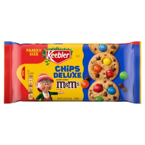 Keebler Chips Deluxe Chocolate Candies Cookies, 14.6 oz