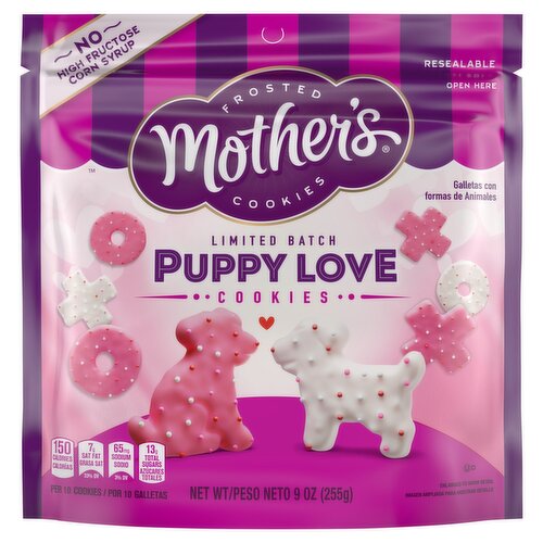 Mother's Puppy Love Frosted Cookies, 9 oz