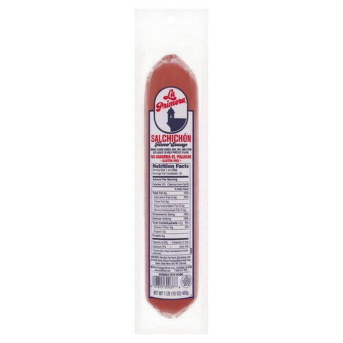 La Primera Salchichón Farmer Sausage, 16oz