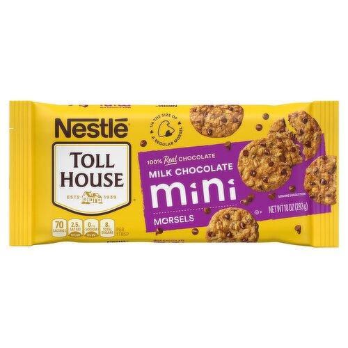 Nestle Toll House Milk Chocolate Mini Morsels, 10 oz