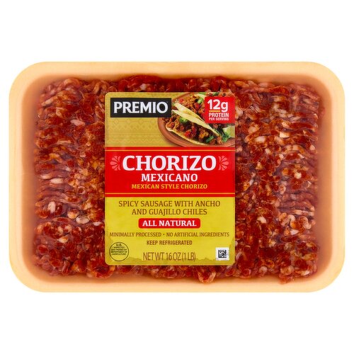 Premio Mexican Style Chorizo, 16 oz