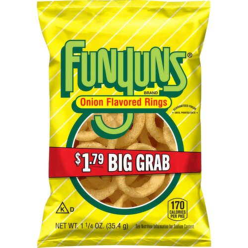 Funyuns Onion Flavored Rings 1 1/4 Oz