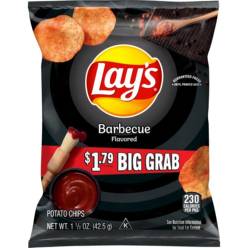 Lay's Potato Chips Barbecue Flavored 1 1/2 Oz