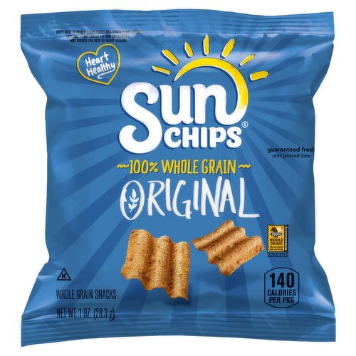 SunChips Original 100% Whole Grain Snacks, 1 oz