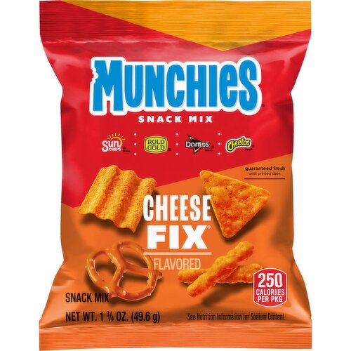 Munchies Snack Mix Cheese Fix Flavored 1 3/4 Oz