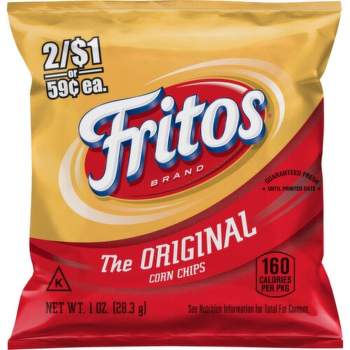 Fritos Corn Chips The Original 1 Oz