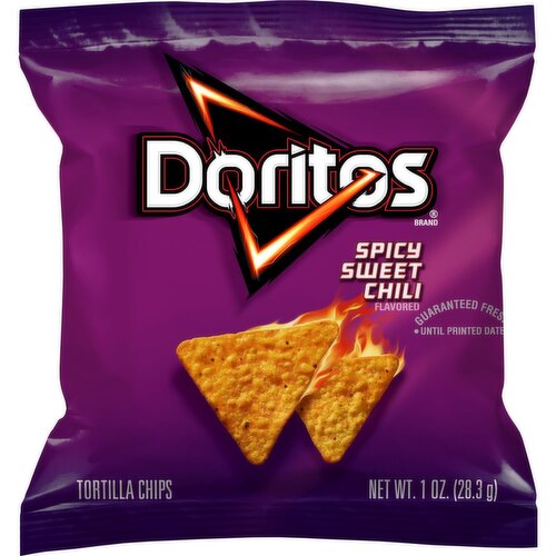 Doritos Tortilla Chips Spicy Sweet Chili Flavored 1 Oz