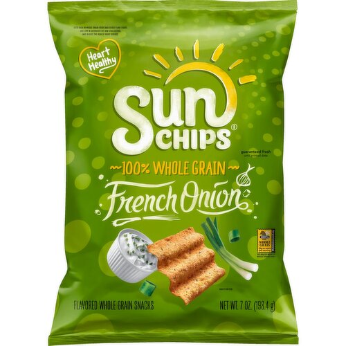 SunChips Flavored Whole Grain Snacks French Onion 7 Oz