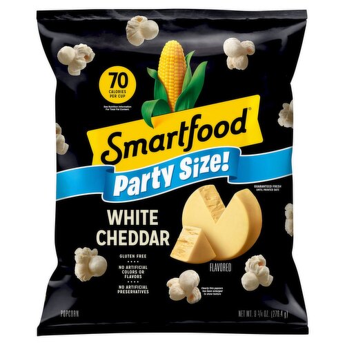 Smartfood White Cheddar Flavored Popcorn Party Size!, 9 3/4 oz