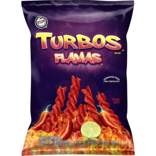 Sabritas Flavored Corn Snacks Turbos Flamas 10 Oz