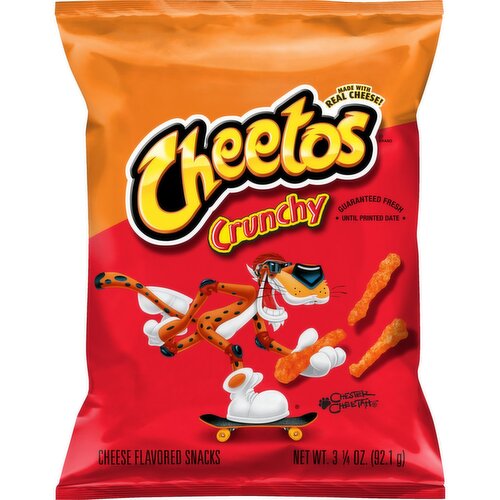 Cheetos Crunchy Cheese Flavored Snacks 3 1/4 Oz