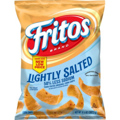 Fritos Corn Chips Lightly Salted 9 1/4 Oz