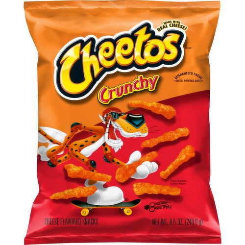 Cheetos Crunchy Cheese Flavored Snacks 8 1/2 Oz