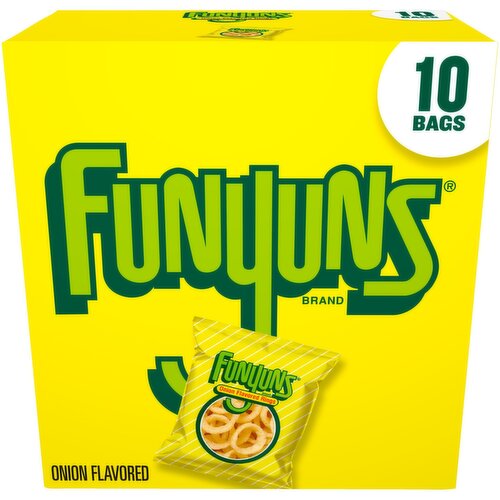 Funyuns Onion Flavored Rings Regular 3/4 Oz, 10 Count
