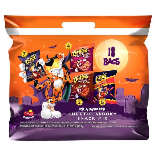 Cheetos Spooky Snack Mix Variety 13.05 Oz 18 Count