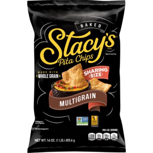 Stacy's Baked PIta Chips Multigrain 16 Oz