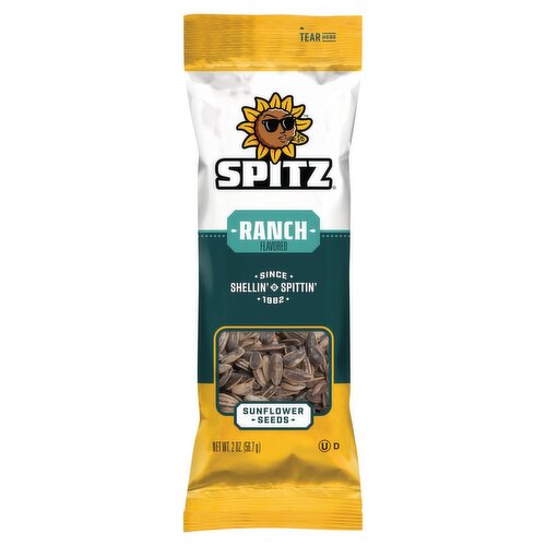 Spitz Ranch Flavored Sunflower Seeds, 2 oz