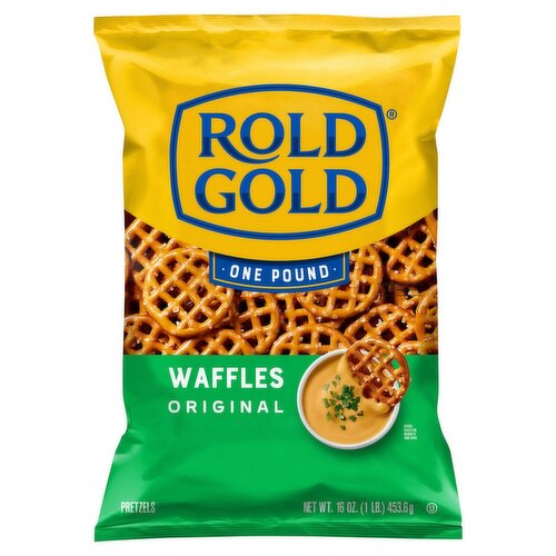 Rold Gold Original Waffles Pretzels, 16 oz