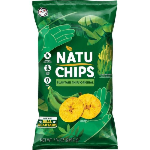 NatuChips Snacks Plantain Original Chips 7 3/4 Oz