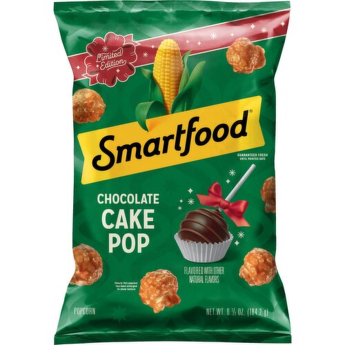 Smartfood Popcorn Chocolate Cake Pop 6 1/2 Oz