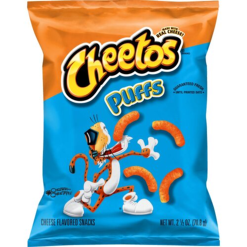 Cheetos Puffs Cheese Flavored Snacks 2 1/2 Oz